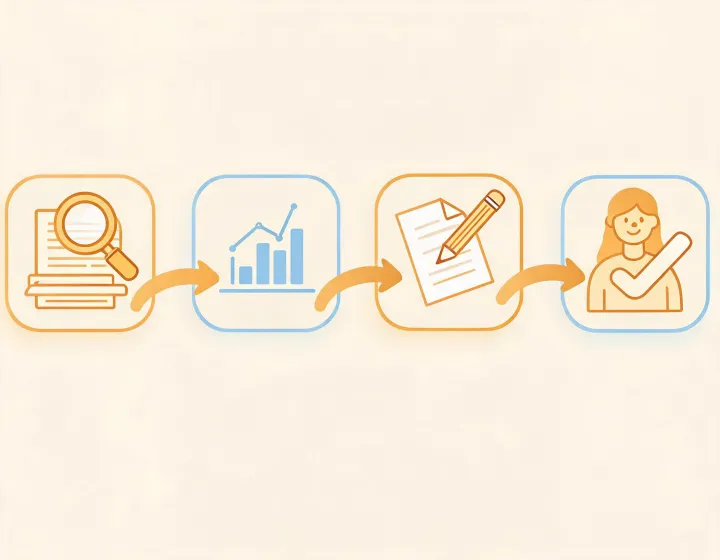 Prompt cards for respectful prospecting workflows